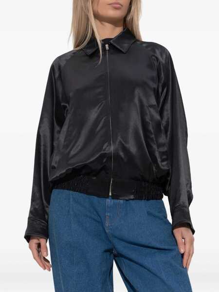 Bomber jacket Marni Marni Satin Bomber Jacket Black Femei (BM 18937689) 3