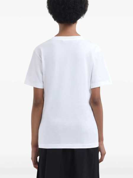 Tricouri Marni Marni Printed T-Shirt WHITE Femei (BM 18937698) 4