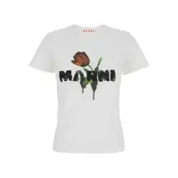 Tricouri Marni Floral T-Shirt Femei