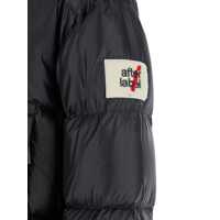 Imbracaminte After Label Dama - Geci de iarna After Label Black Down Jacket With Logo Patch On The Sleeve In Tech Fabric Woman Black Femei (BM 18937863) - B-mall.ro