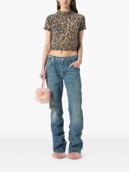 Blugi Blumarine Blumarine Blue Cotton Jeans ICE BLU Femei (BM 18938151) 2