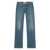 Blumarine Blumarine Blue Cotton Jeans ICE BLU