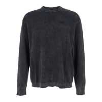 Tricouri 'K-Bennie' Grey Crewneck T-Shirt With Logo Embroidery On The Front In Cotton Man Barbati