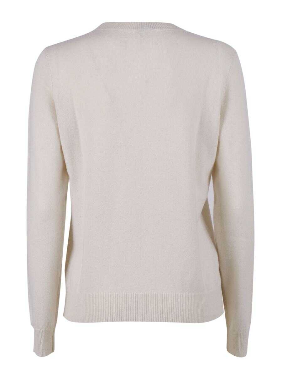 Pulovere Peserico Peserico Girocoll WHITE Femei (BM 18938460) 2
