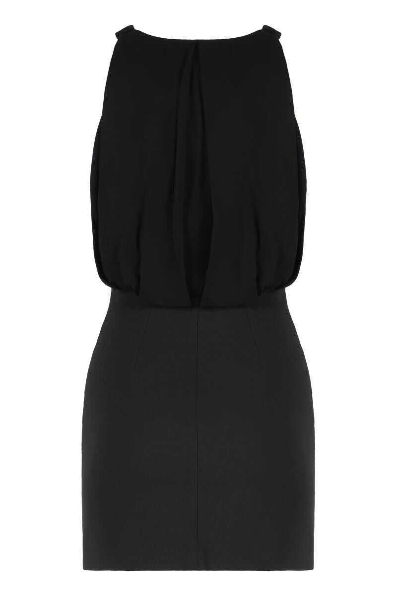 Rochii Elisabetta Franchi Elisabetta Franchi Crepe Dress Black Femei (BM 18938580) 2