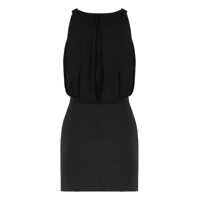 Imbracaminte Elisabetta Franchi Dama pagina 3 - Rochii Elisabetta Franchi Elisabetta Franchi Crepe Dress Black Femei (BM 18938583) - B-mall.ro