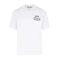 Tricouri Amiri White Cotton T-Shirt Barbati