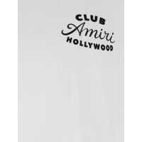 Tricouri AMIRI pentru Barbati - Tricouri AMIRI White Crewneck T-Shirt With Logo Lettering On The Front And Maxi Logo Print On The Rear In Cotton Man WHITE Barbati (BM 18938925) - B-mall.ro