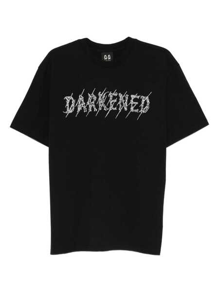 Topuri M44 LABEL GROUP M44 Label Group T-Shirts BLACKDARKENED RED WHITE Barbati (BM 18939357) 1