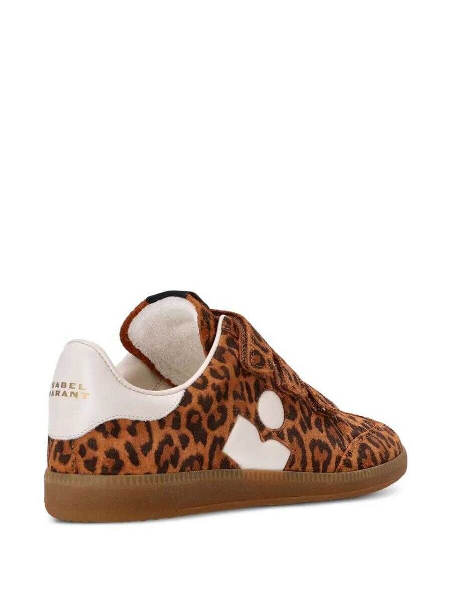 Incaltaminte Isabel Marant Isabel Marant Beth Baskets LEOPARD/ECRU Femei (BM 18939717) 1