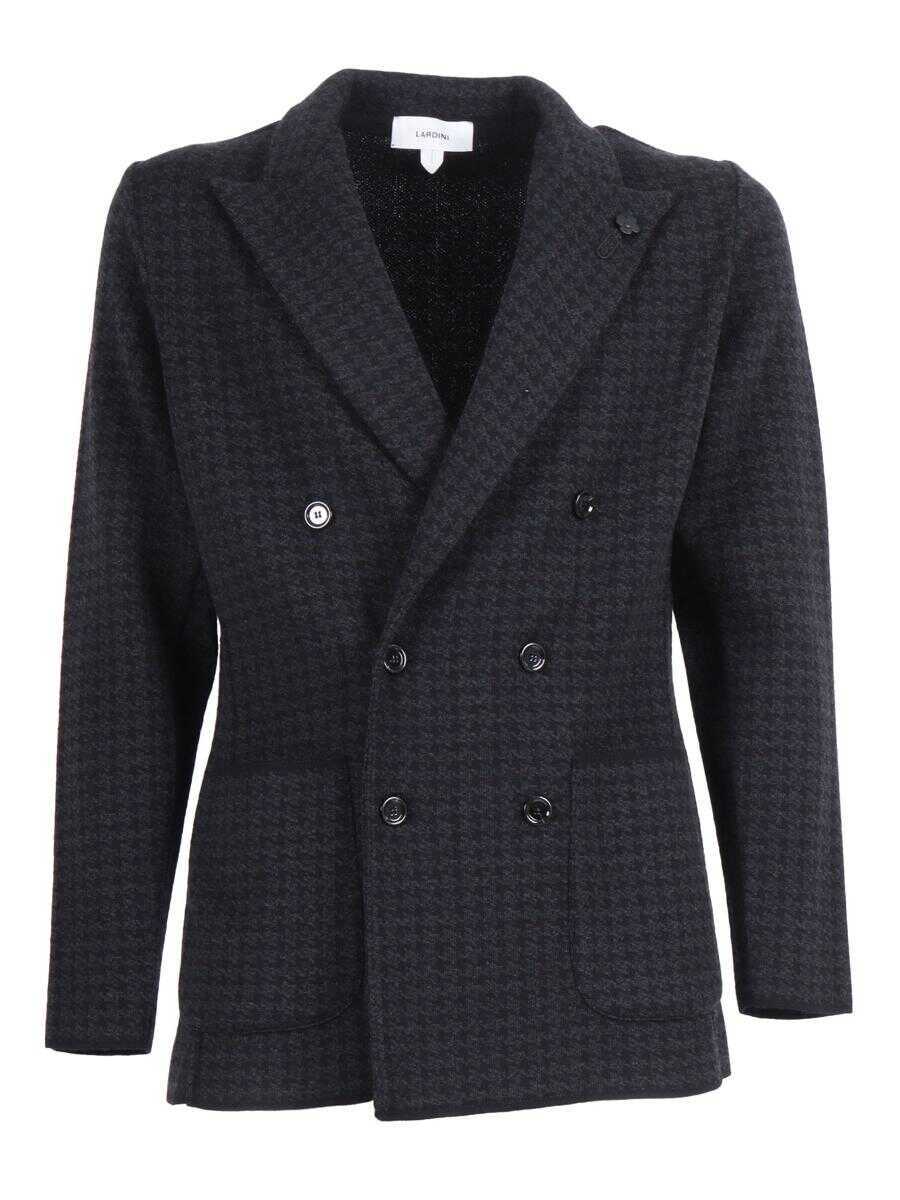 Costume Lardini Lardini Single-Breasted Jacket Black Barbati (BM 18940206) 1