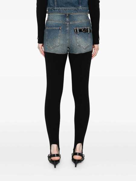 Geci COPERNI Coperni Hybrid Rib Denim Jacket BLUE Femei (BM 18940272) 4