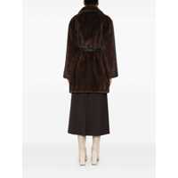 Imbracaminte P.A.R.O.S.H. Dama pagina 2 - Paltoane P.A.R.O.S.H. P.A.R.O.S.H. Coats BROWN Femei (BM 18940440) - B-mall.ro