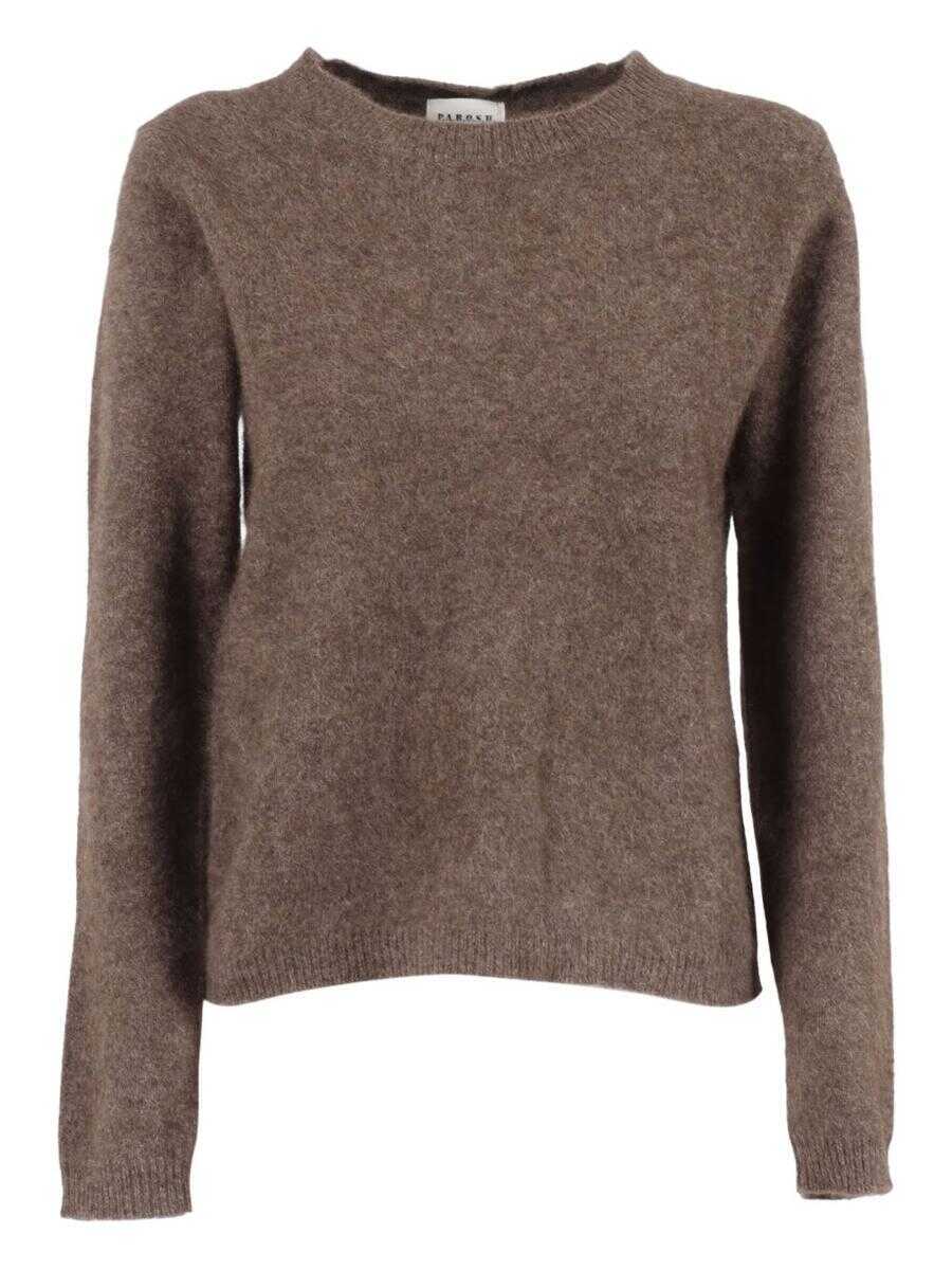 Pulovere P.A.R.O.S.H. P.A.R.O.S.H. Sweaters CASTAGNA Femei (BM 18940530) 1
