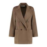 Paltoane Max Mara Deletta Wool And Cashmere Coat Femei