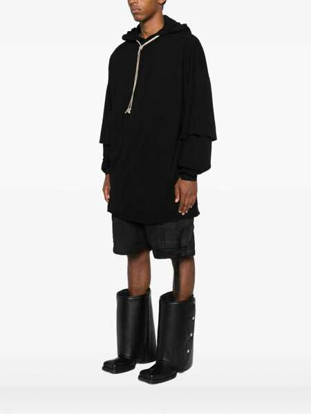 Pulovere Rick Owens Rick Owens Drkshdw Sweaters & Knitwear Black Barbati (BM 18940764) 3