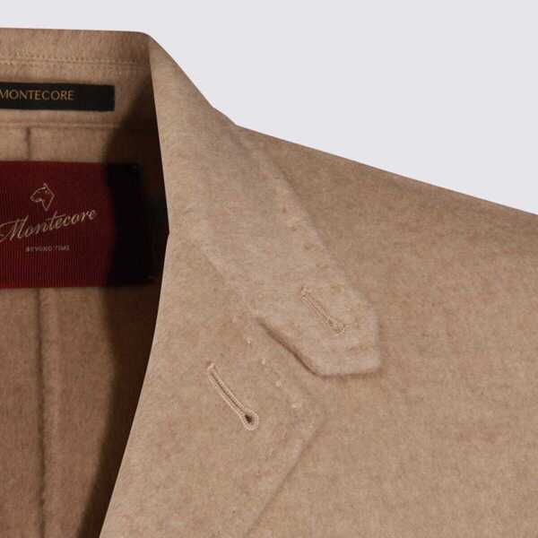 Paltoane MONTECORE Montecore Beige Cashmere Coat Beige Barbati (BM 18941106) 4