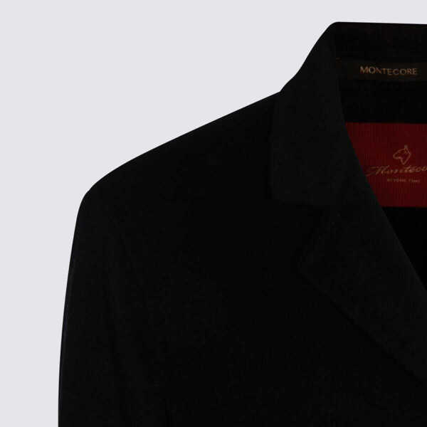 Paltoane MONTECORE Montecore Blue Cashmere Coat BLUE Barbati (BM 18941109) 4