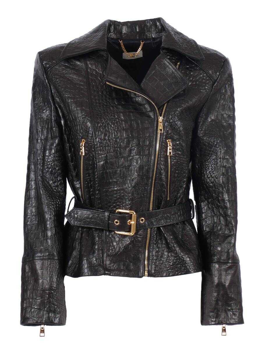 Geci Elisabetta Franchi Elisabetta Franchi Jacket Black Femei (BM 18941466) 2