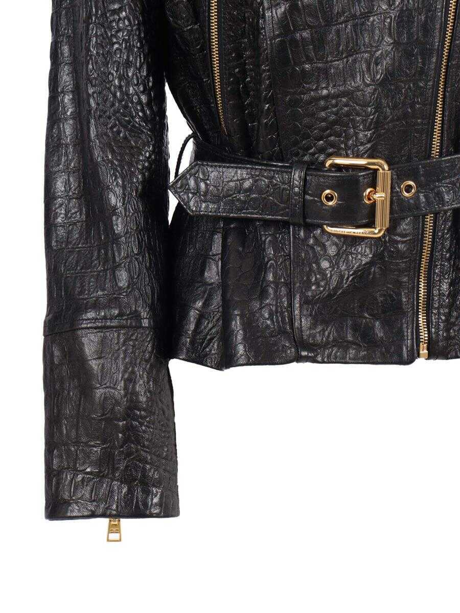 Geci Elisabetta Franchi Elisabetta Franchi Jacket Black Femei (BM 18941466) 4