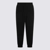 Pantaloni Giorgio Armani Black Elastan Pants Barbati