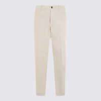 Pantaloni Nine In The Morning Ivory Cotton Pants Barbati