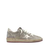 Sneakers Golden Goose Ballstar Suede Upper Toe And Spur With Pearls Laminated Star Leather Heel Femei