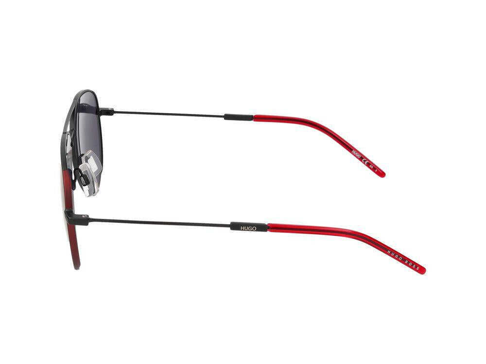 Ochelari de soare Hugo Boss HUGO Sunglasses MATTE BLACK RED Barbati (BM 18941925) 3