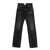 HAIKURE Black Jeans With Belt Loops And Logo Patch On The Rear In Denim Woman Black