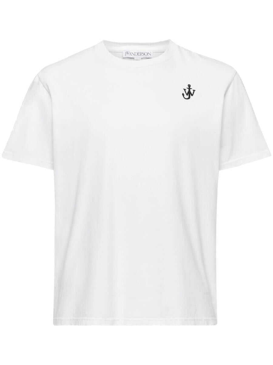 Topuri JW Anderson JW Anderson T-Shirts And Polos WHITE Barbati (BM 18942198) 1