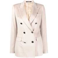 Sacouri Tagliatore Double-Breasted Cashmere Blazer Femei