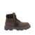 Moncler Moncler Peak City Leather Lace-Up Boots BROWN