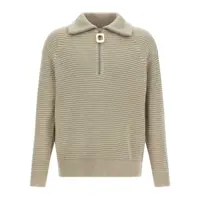 Pulovere JW Anderson Half Zip Sweater Barbati