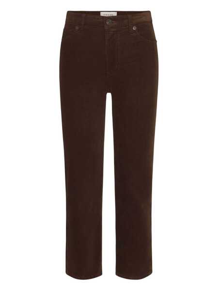 Pantaloni casual FRAME Frame Trousers BROWN Femei (BM 18942882) 1