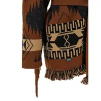 Cardigane ALANUI Dama - Cardigane ALANUI Alanui Dreamscape Cardigan BROWN Femei (BM 18942909) - B-mall.ro