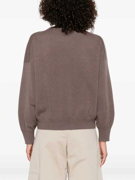 Pulovere Brunello Cucinelli Brunello Cucinelli Sweaters BROWN Femei (BM 18942954) 4