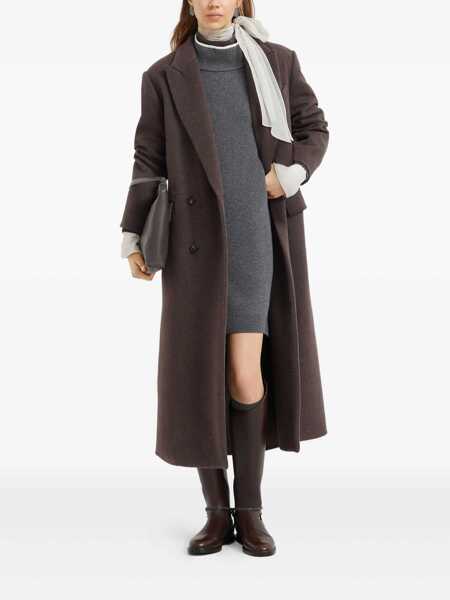 Rochii Brunello Cucinelli Brunello Cucinelli Dresses GREY Femei (BM 18942963) 2