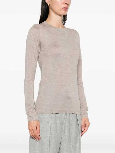 Pulovere Brunello Cucinelli Brunello Cucinelli Sweaters Beige Femei (BM 18942999) 3