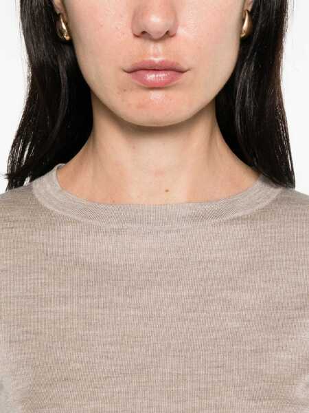 Pulovere Brunello Cucinelli Brunello Cucinelli Sweaters Beige Femei (BM 18942999) 5