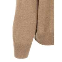 Pulovere Brunello Cucinelli Dama - Pulovere Brunello Cucinelli Brunello Cucinelli Monile Crop Sweater Beige Femei (BM 18943005) - B-mall.ro