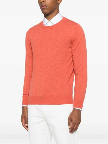 Pulovere Brunello Cucinelli Brunello Cucinelli Sweaters ORANGE Barbati (BM 18943170) 3