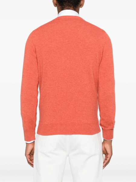 Pulovere Brunello Cucinelli Brunello Cucinelli Sweaters ORANGE Barbati (BM 18943170) 4