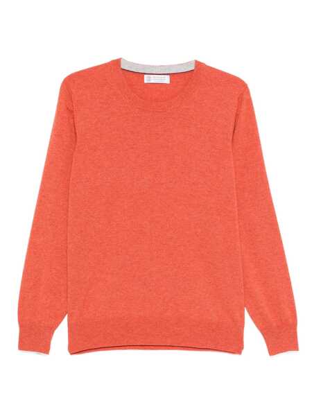 Pulovere Brunello Cucinelli Brunello Cucinelli Sweaters ORANGE Barbati (BM 18943170) 1