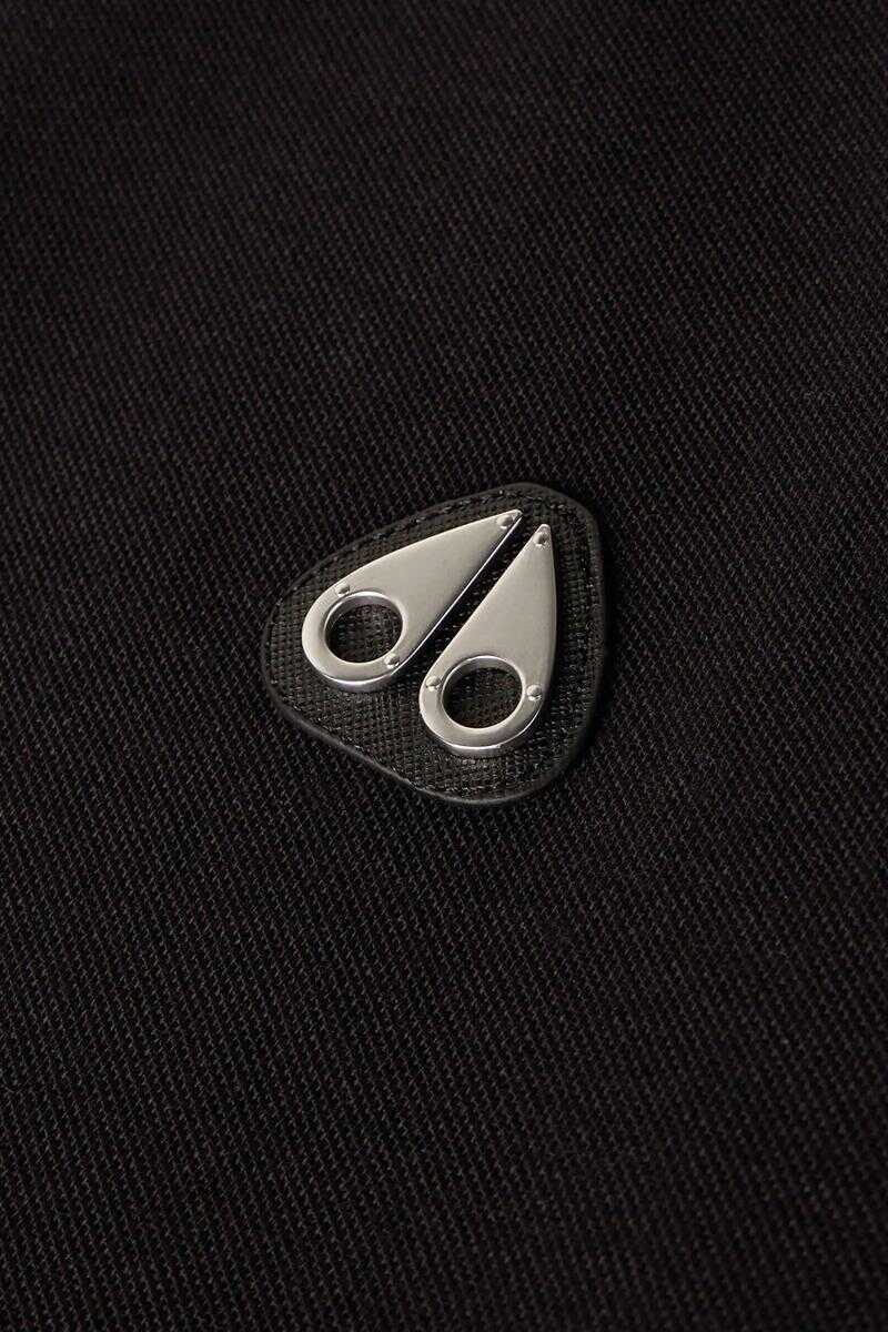 Camasi Moose Knuckles Moose Knuckles T-Shirts And Polos Black Barbati (BM 18943224) 4