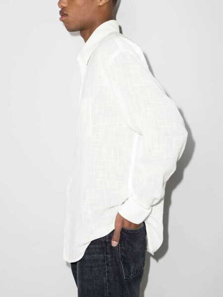 Camasi OUR LEGACY Our Legacy Coco Cotton Shirt WHITE Barbati (BM 18943233) 2