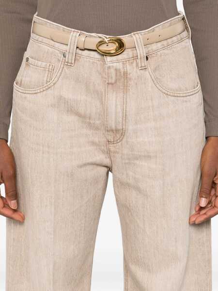 Blugi Brunello Cucinelli Brunello Cucinelli Jeans Beige Femei (BM 18943335) 5