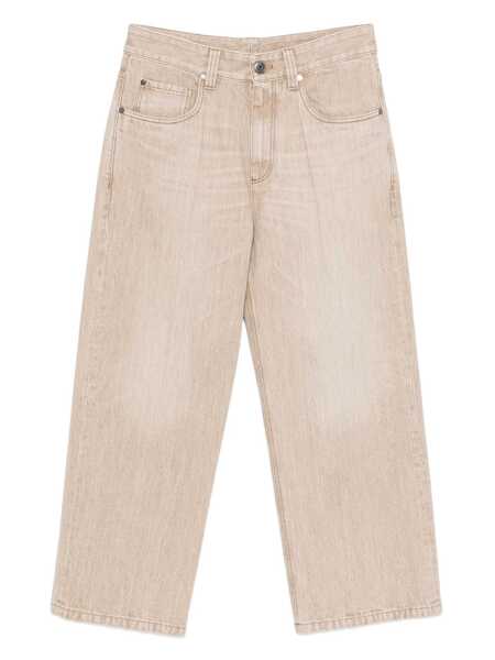 Blugi Brunello Cucinelli Brunello Cucinelli Jeans Beige Femei (BM 18943335) 1