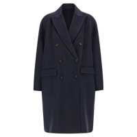 Geci Brunello Cucinelli Cashmere Coat Femei