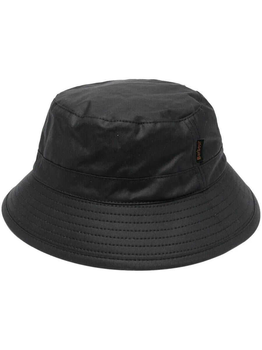 Sepci Barbour Barbour Wax Bucket Hat Accessories Black Barbati (BM 18943563) 1