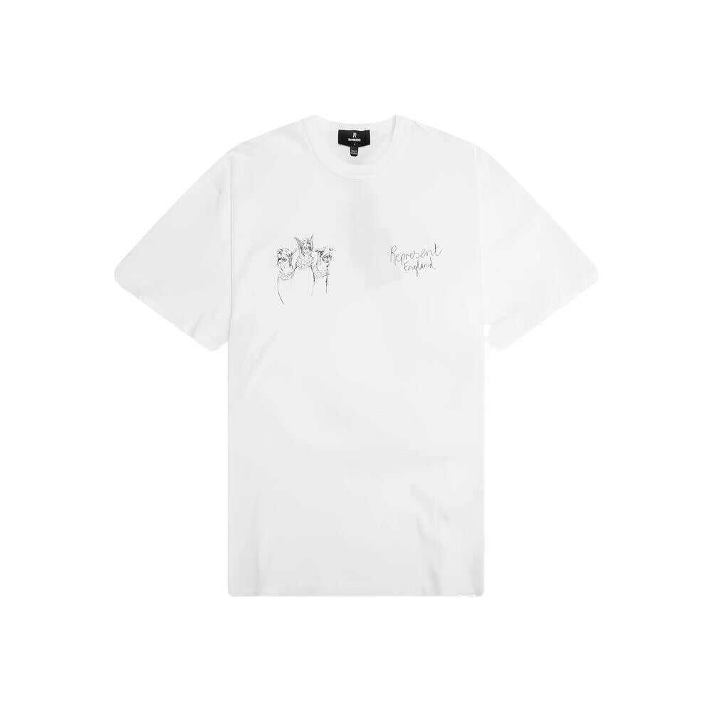 Topuri REPRESENT Represent T-Shirts & Vests WHITE Barbati (BM 18943758) 1